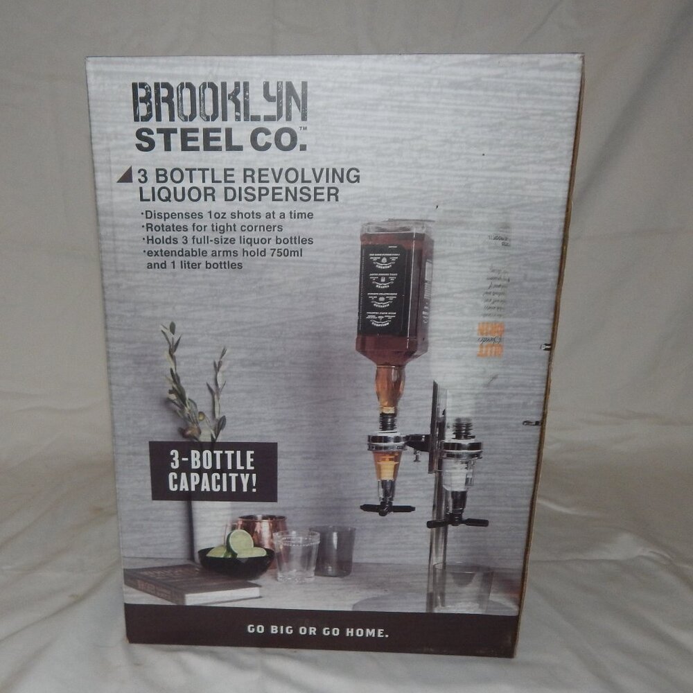 3 bottle liquor dispenser